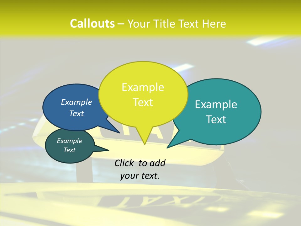 Horizontal Light Gray PowerPoint Template