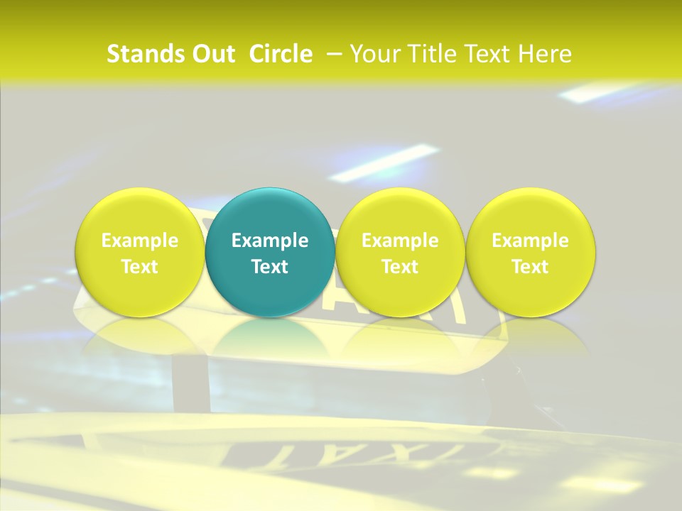 Horizontal Light Gray PowerPoint Template