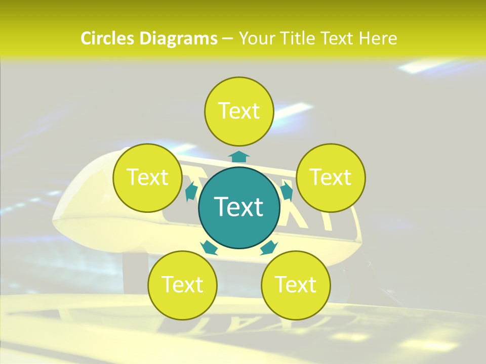 Horizontal Light Gray PowerPoint Template