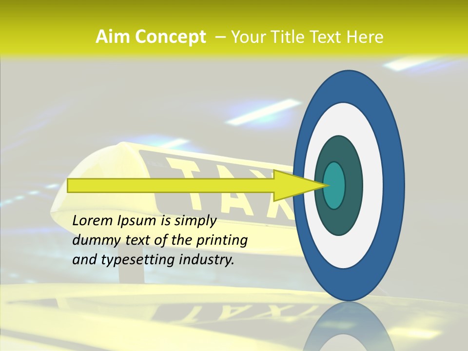 Horizontal Light Gray PowerPoint Template