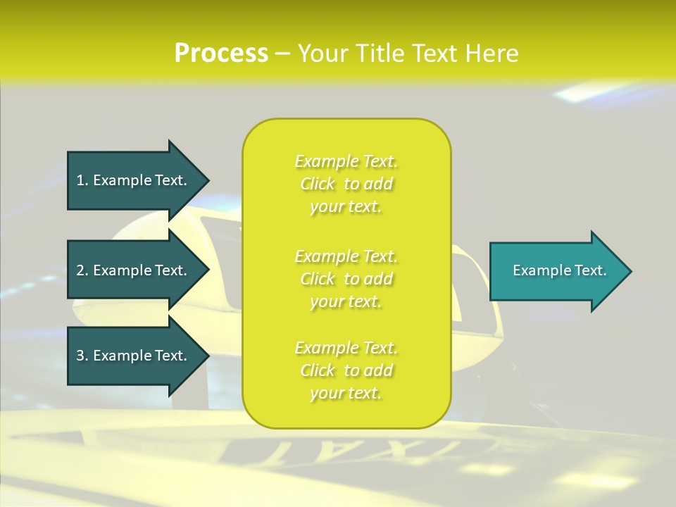 Horizontal Light Gray PowerPoint Template