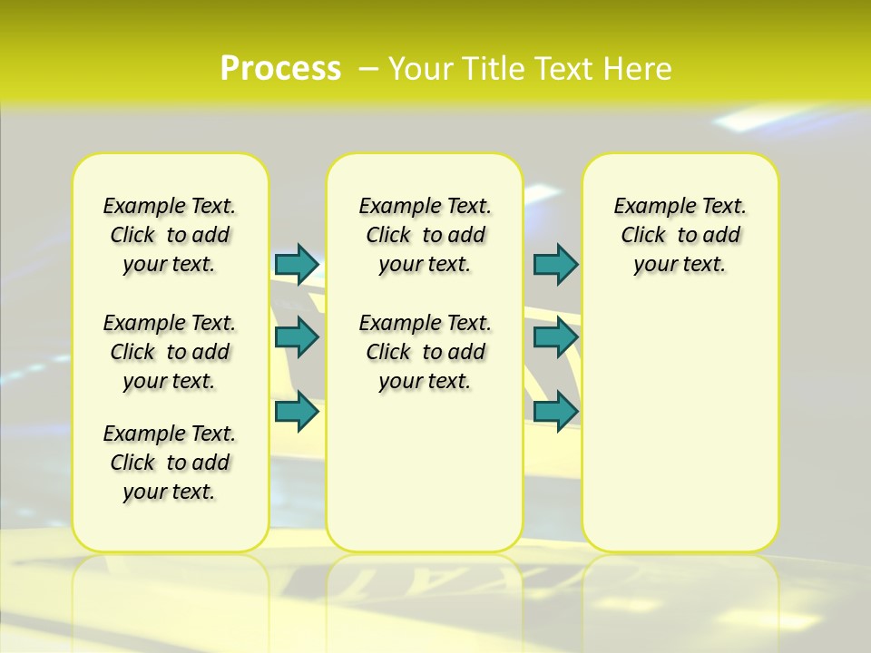 Horizontal Light Gray PowerPoint Template