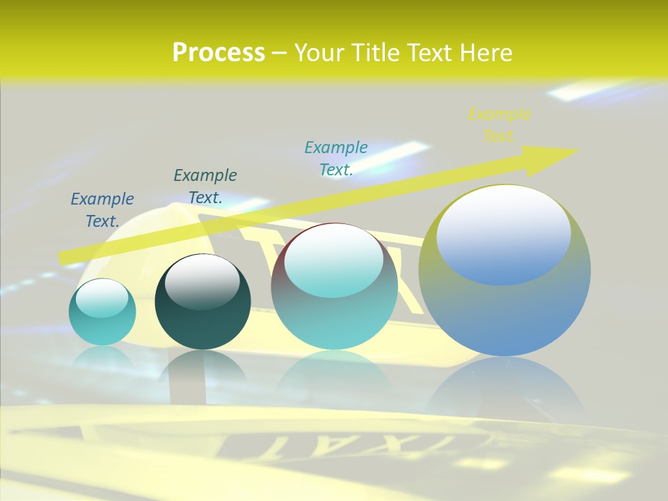 Horizontal Light Gray PowerPoint Template