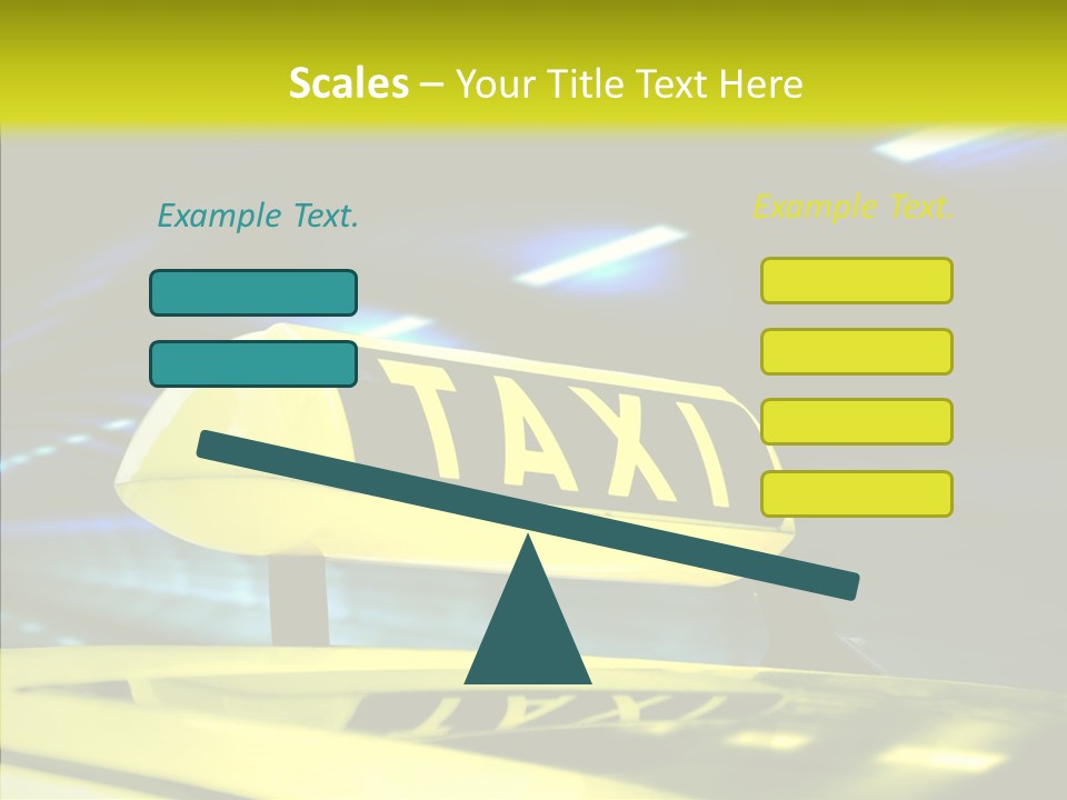 Horizontal Light Gray PowerPoint Template