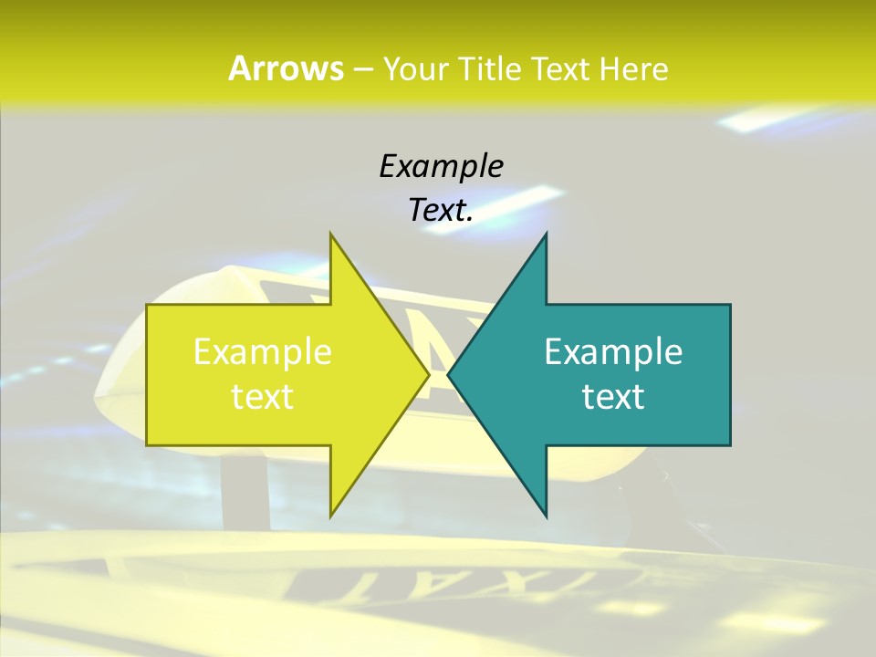 Horizontal Light Gray PowerPoint Template