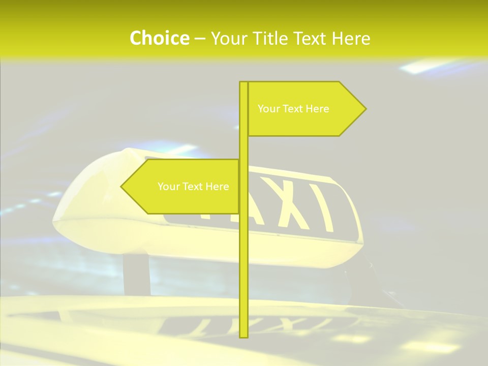 Horizontal Light Gray PowerPoint Template