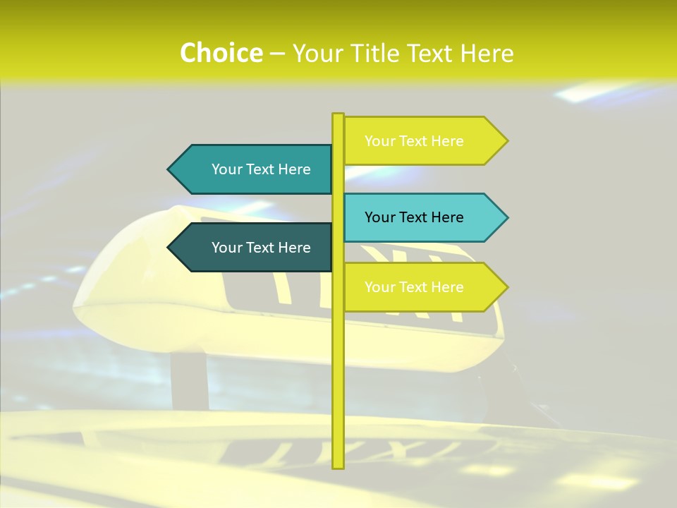 Horizontal Light Gray PowerPoint Template