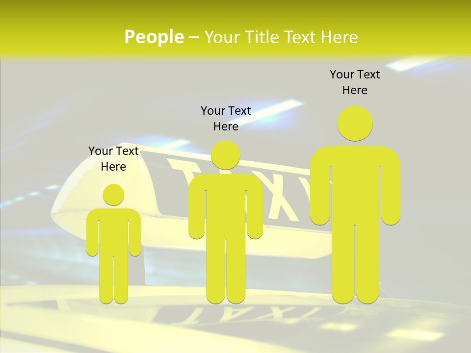 Horizontal Light Gray PowerPoint Template