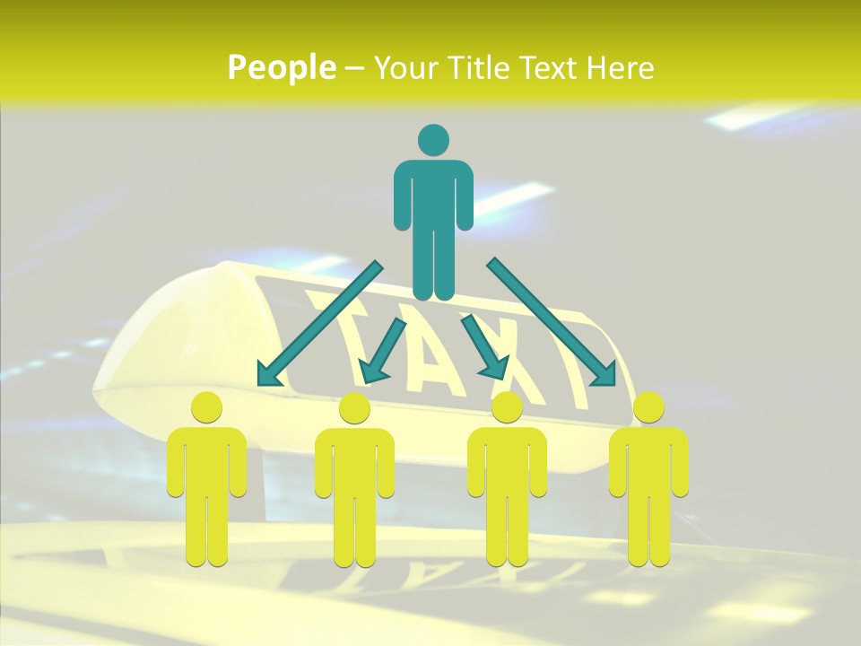 Horizontal Light Gray PowerPoint Template