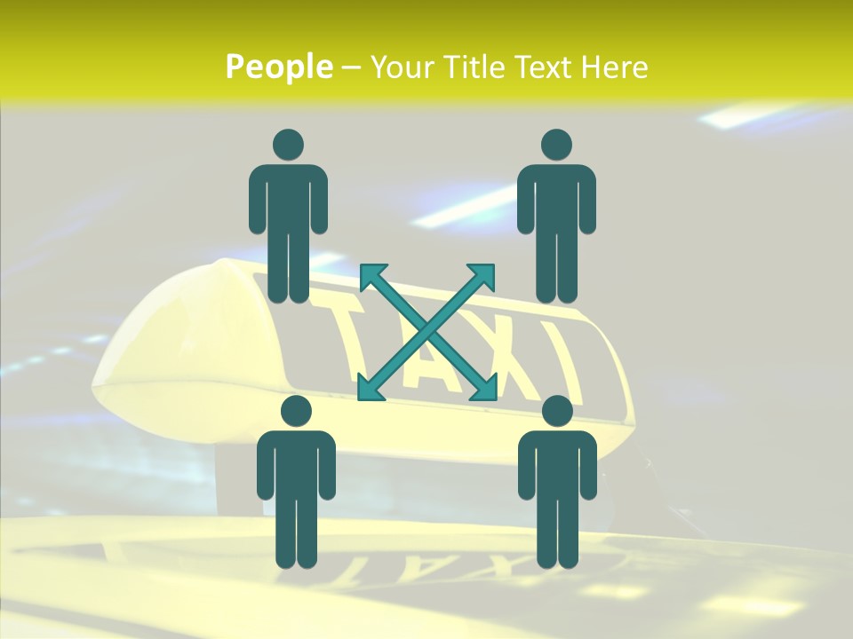 Horizontal Light Gray PowerPoint Template