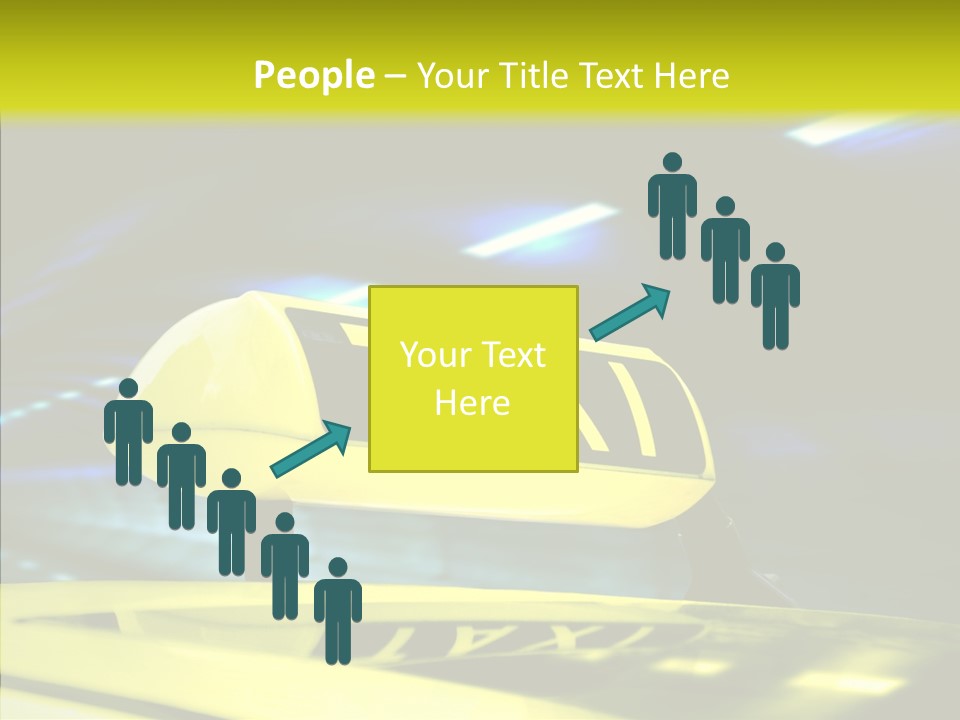 Horizontal Light Gray PowerPoint Template