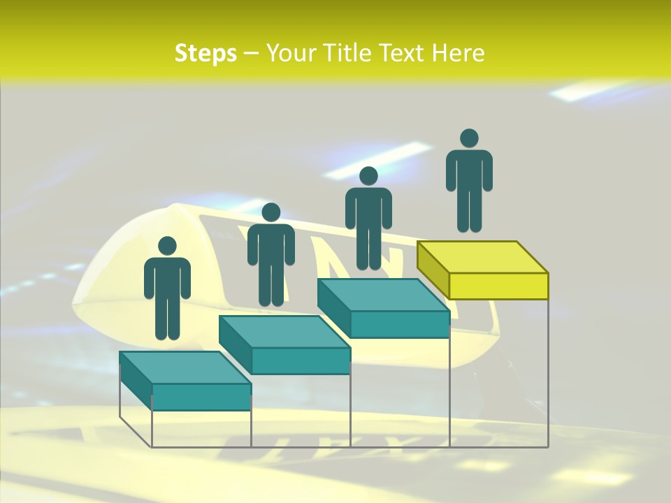 Horizontal Light Gray PowerPoint Template