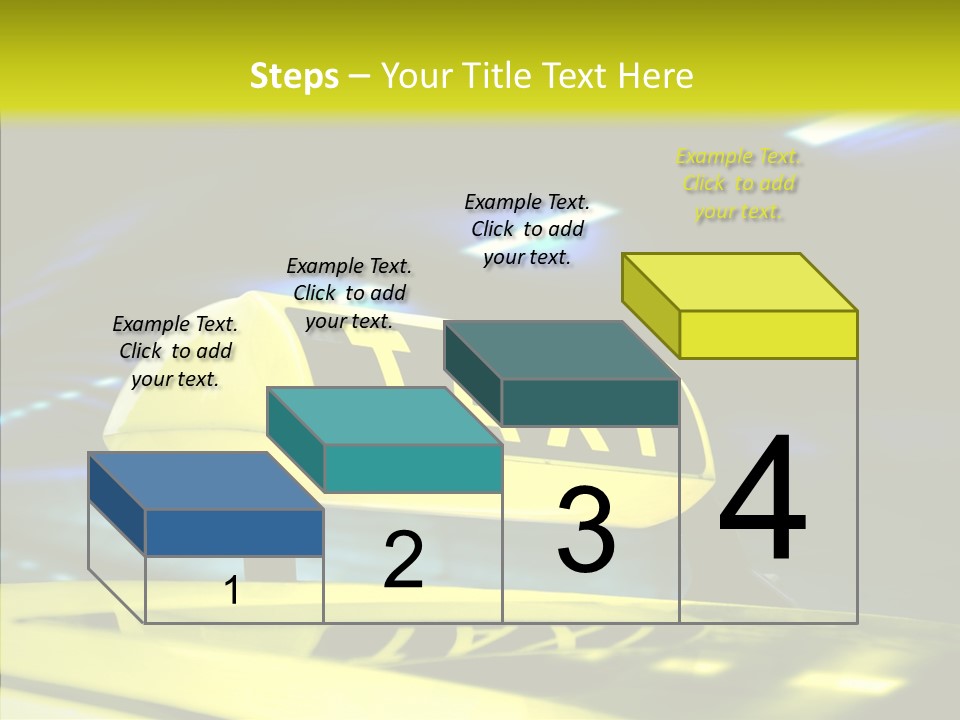 Horizontal Light Gray PowerPoint Template