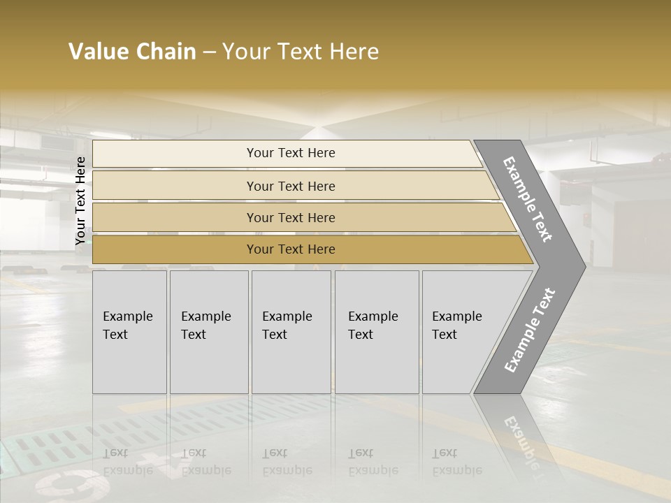 Car Basement City PowerPoint Template