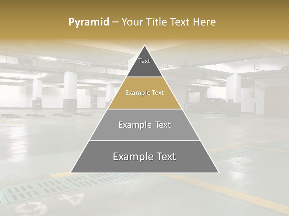 Car Basement City PowerPoint Template