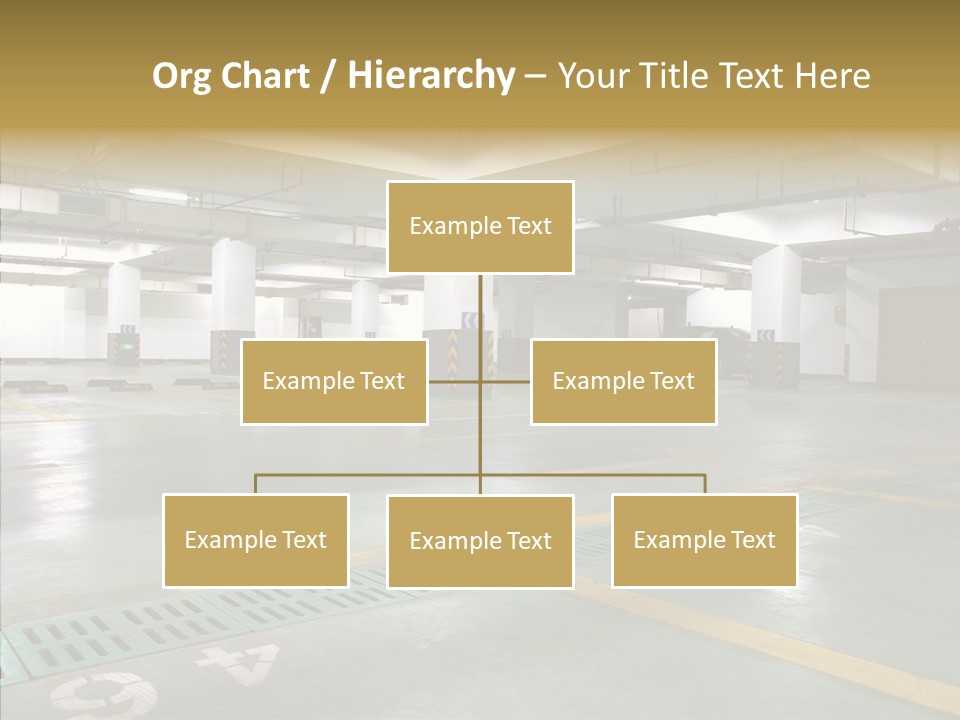 Car Basement City PowerPoint Template