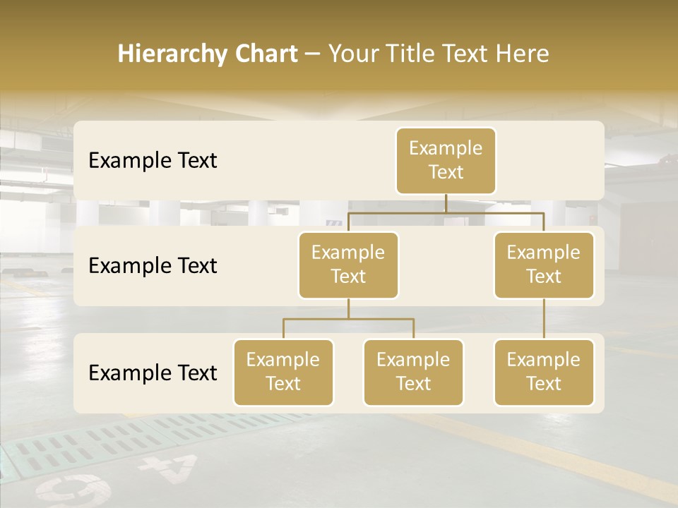 Car Basement City PowerPoint Template