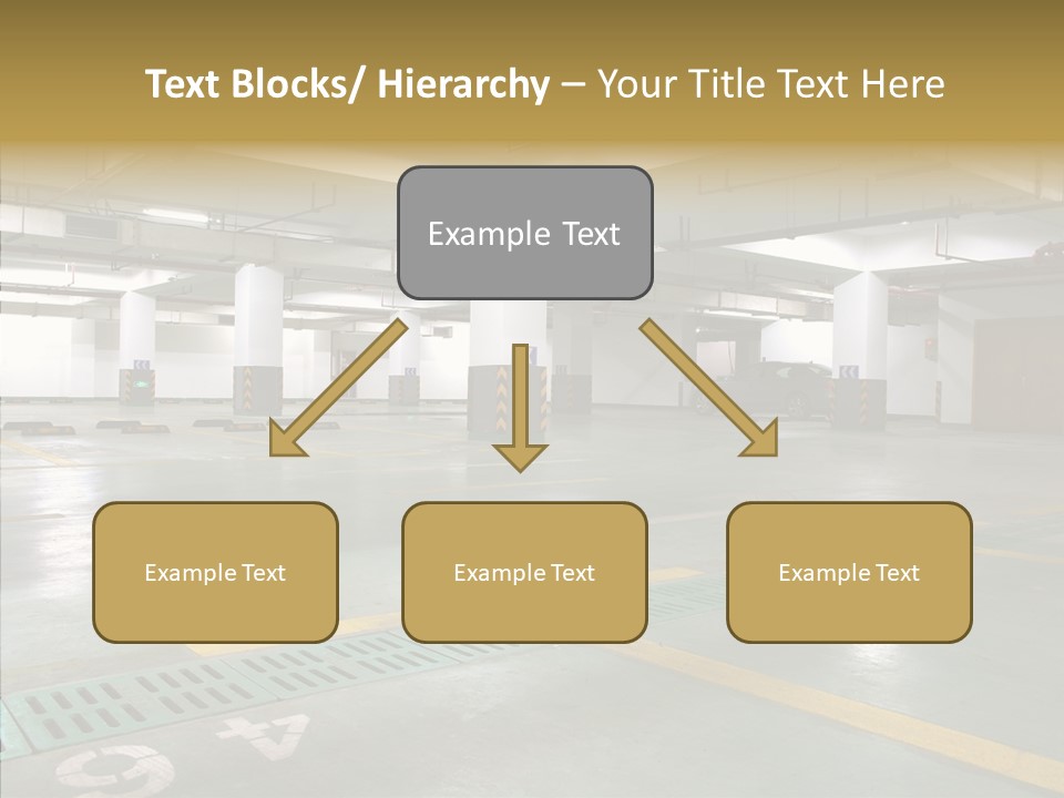 Car Basement City PowerPoint Template