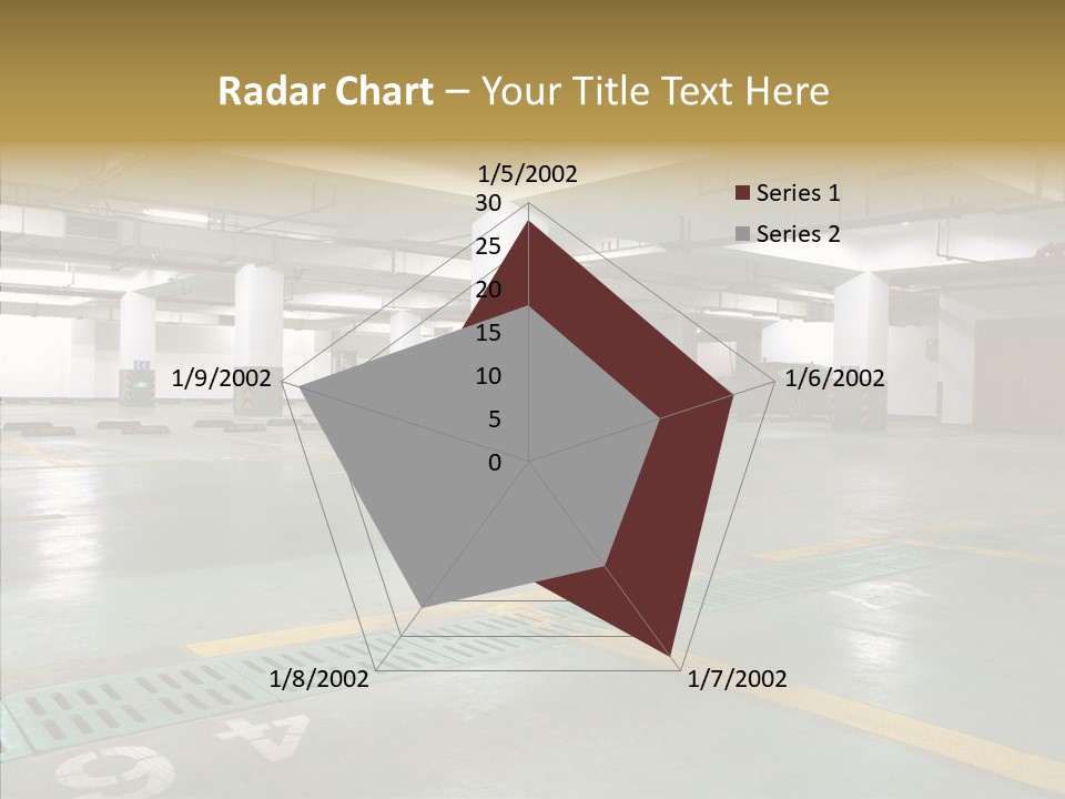 Car Basement City PowerPoint Template