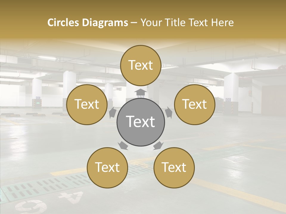 Car Basement City PowerPoint Template