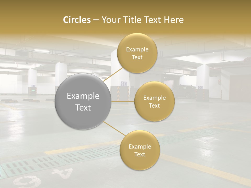 Car Basement City PowerPoint Template