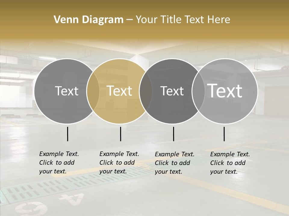 Car Basement City PowerPoint Template