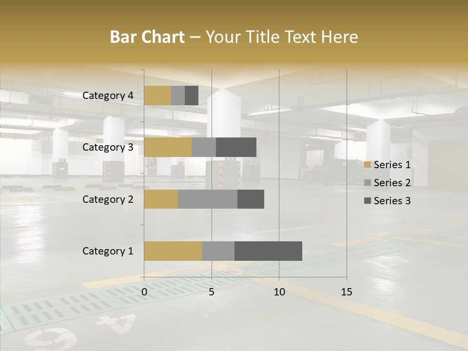 Car Basement City PowerPoint Template