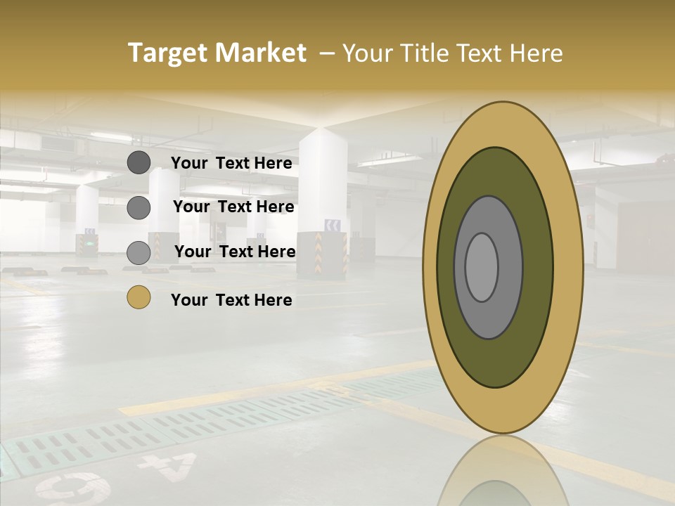 Car Basement City PowerPoint Template