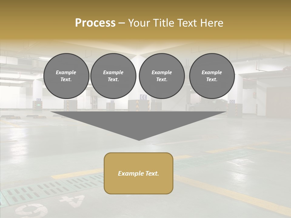Car Basement City PowerPoint Template