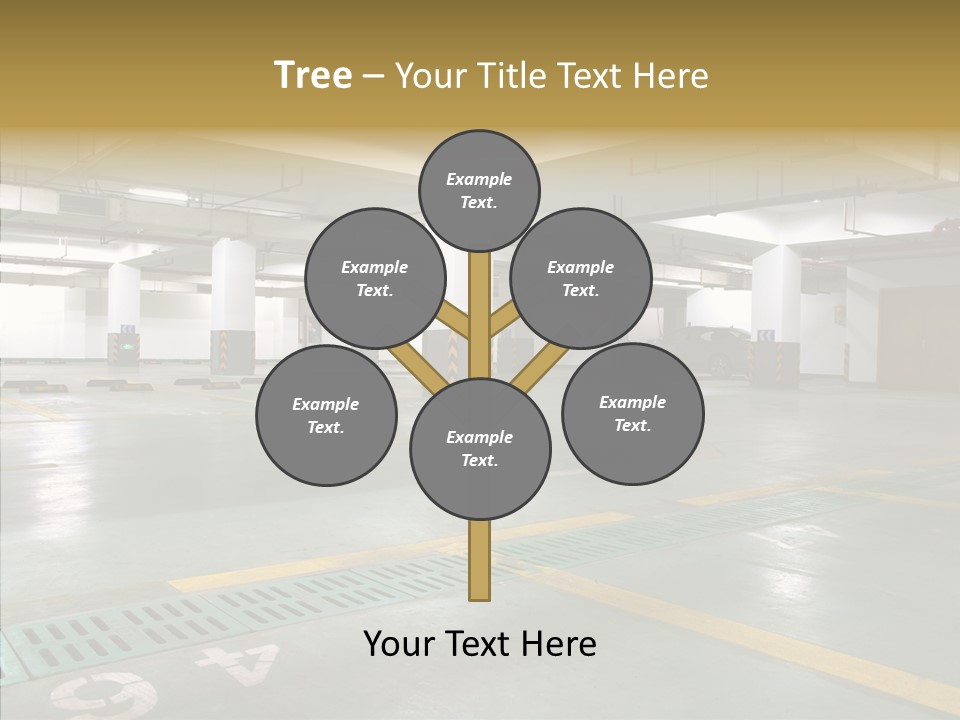 Car Basement City PowerPoint Template