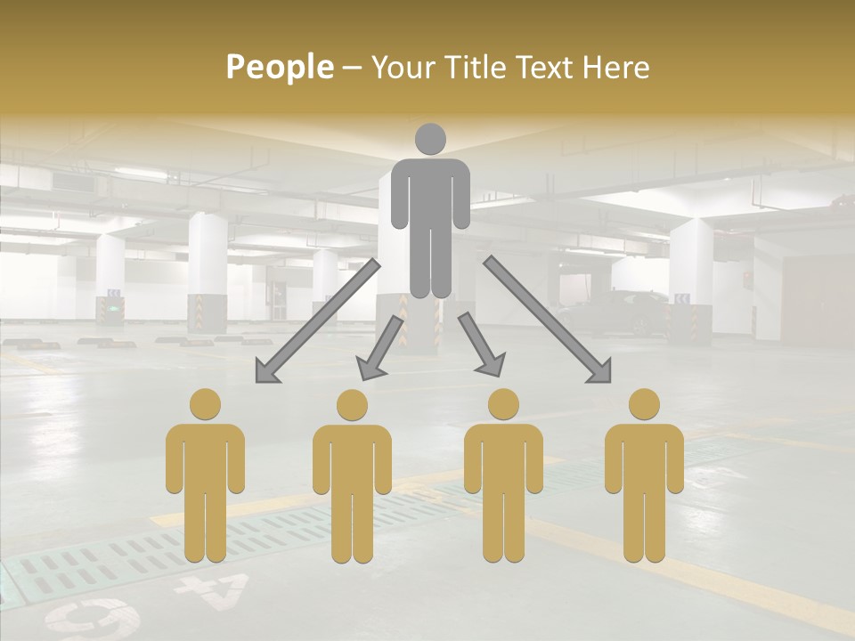 Car Basement City PowerPoint Template