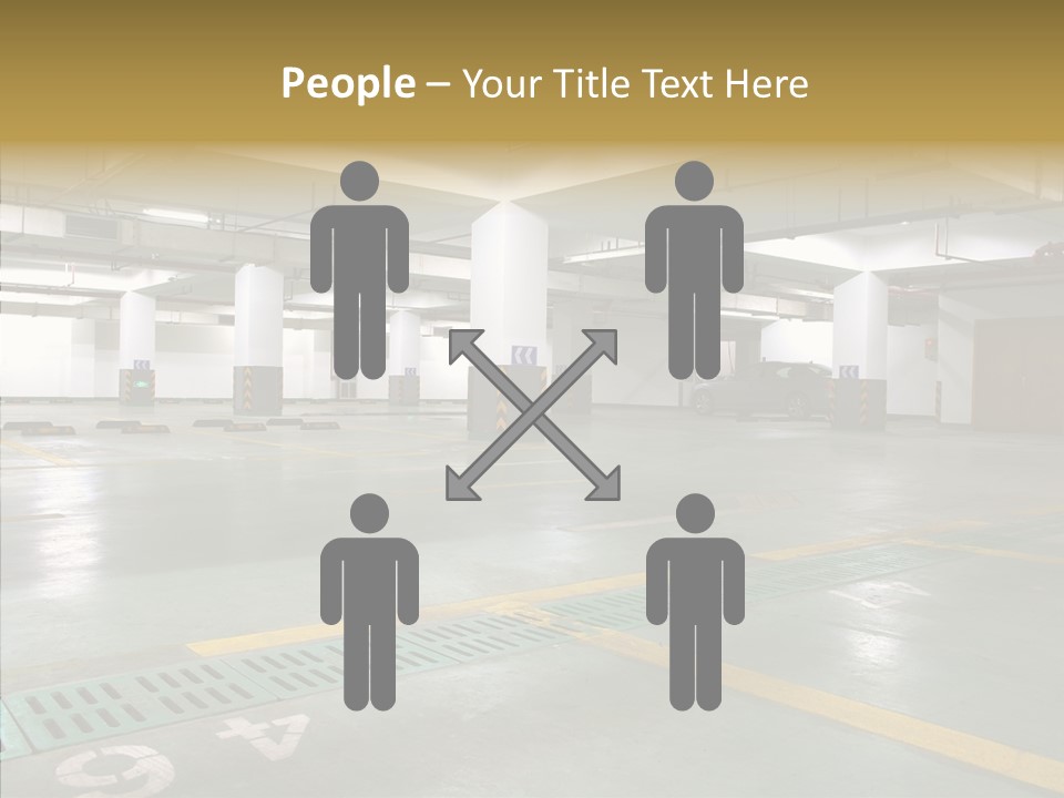 Car Basement City PowerPoint Template