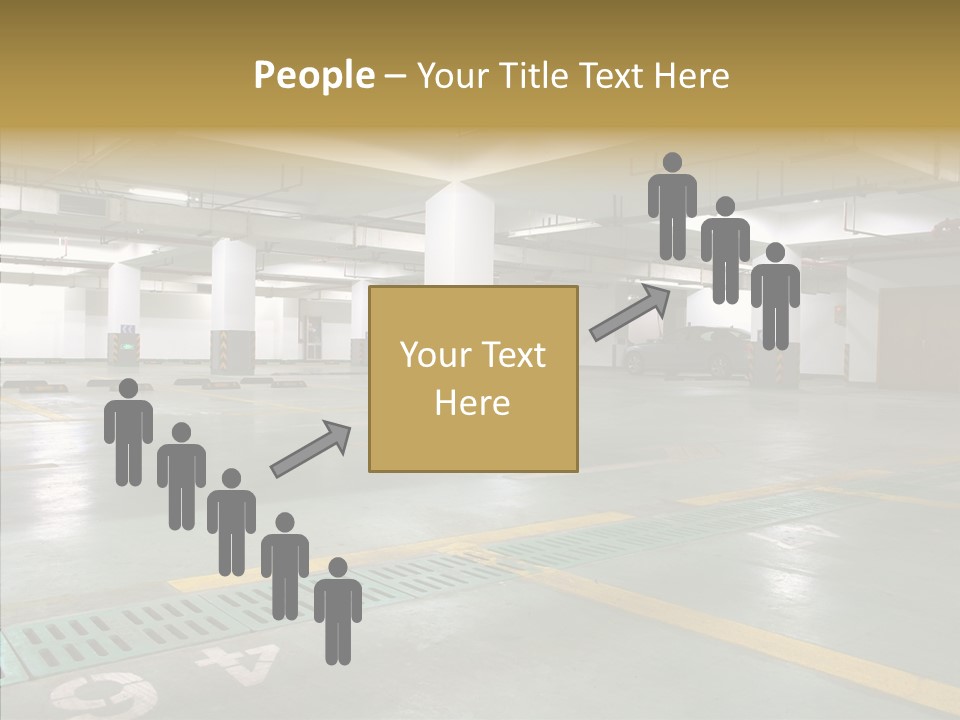 Car Basement City PowerPoint Template