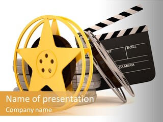 Decoration Ba Ket Bow PowerPoint Template