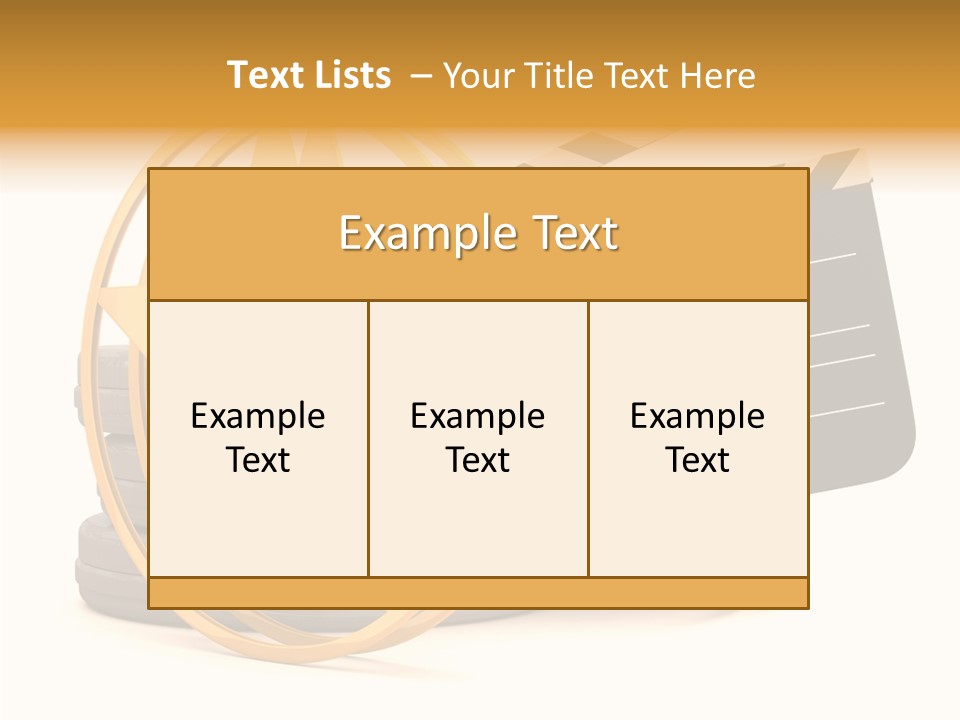 Decoration Ba Ket Bow PowerPoint Template