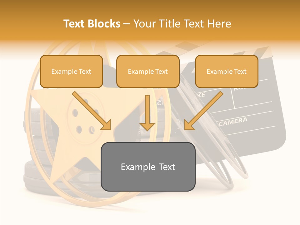 Decoration Ba Ket Bow PowerPoint Template