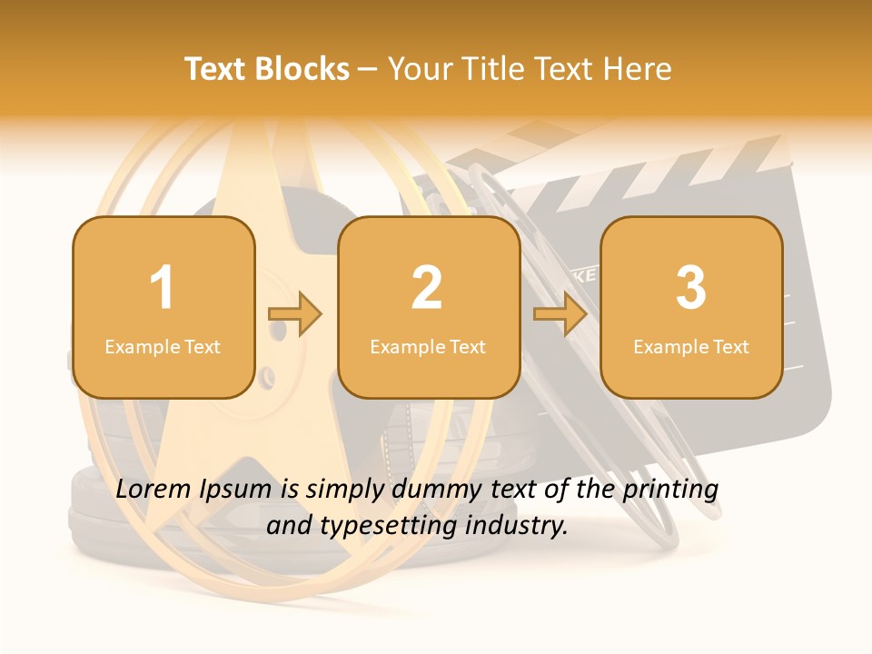 Decoration Ba Ket Bow PowerPoint Template