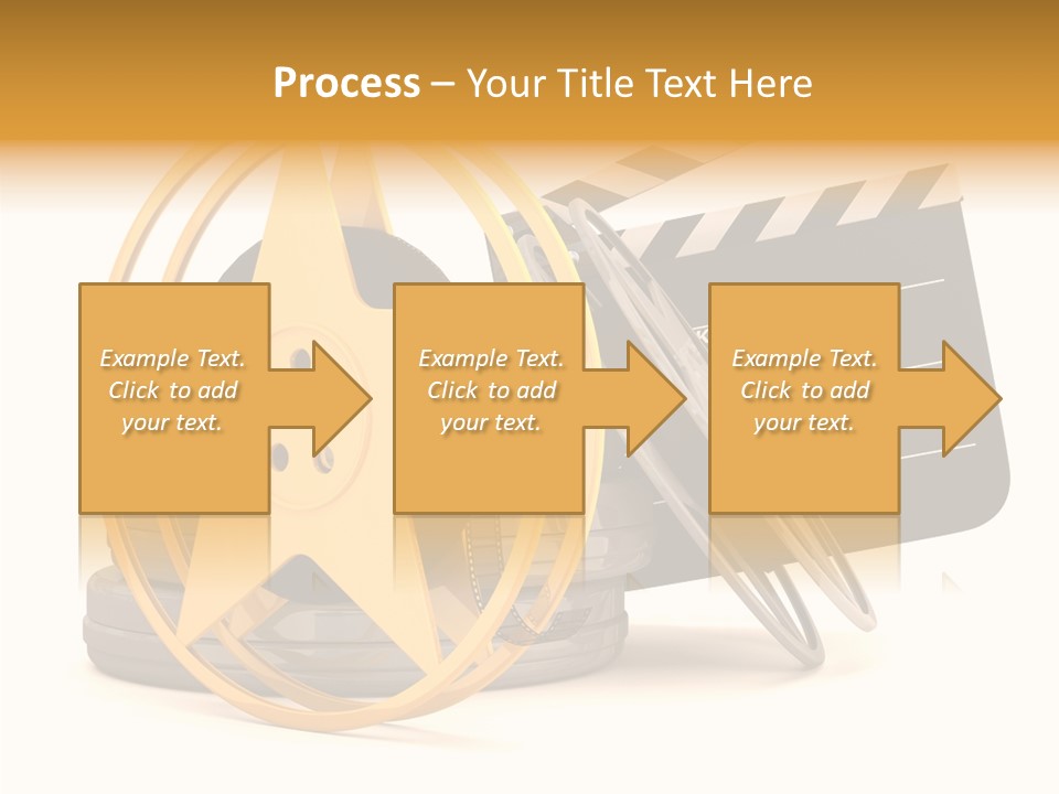 Decoration Ba Ket Bow PowerPoint Template