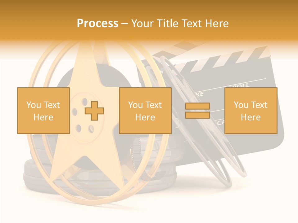 Decoration Ba Ket Bow PowerPoint Template