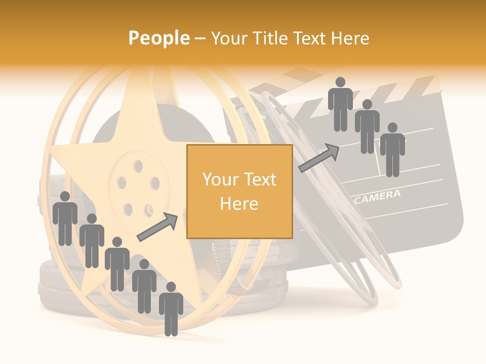 Decoration Ba Ket Bow PowerPoint Template