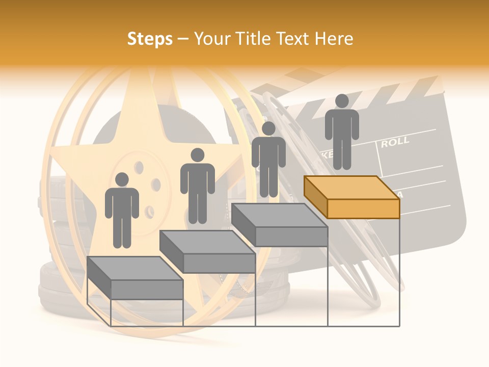 Decoration Ba Ket Bow PowerPoint Template