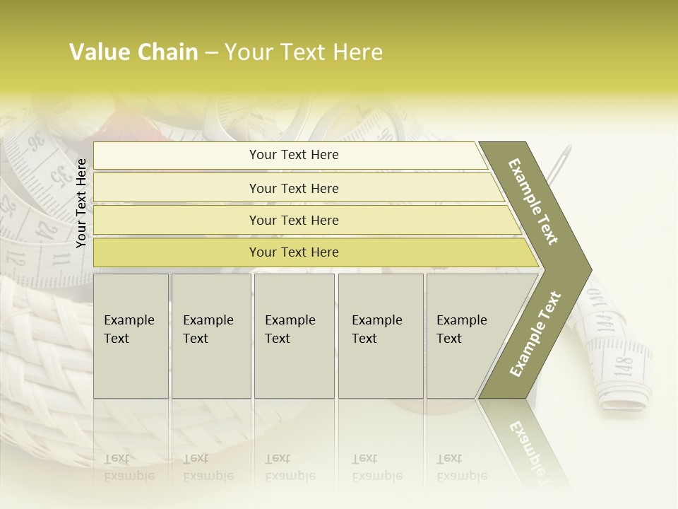 Work Knitting Scissors PowerPoint Template
