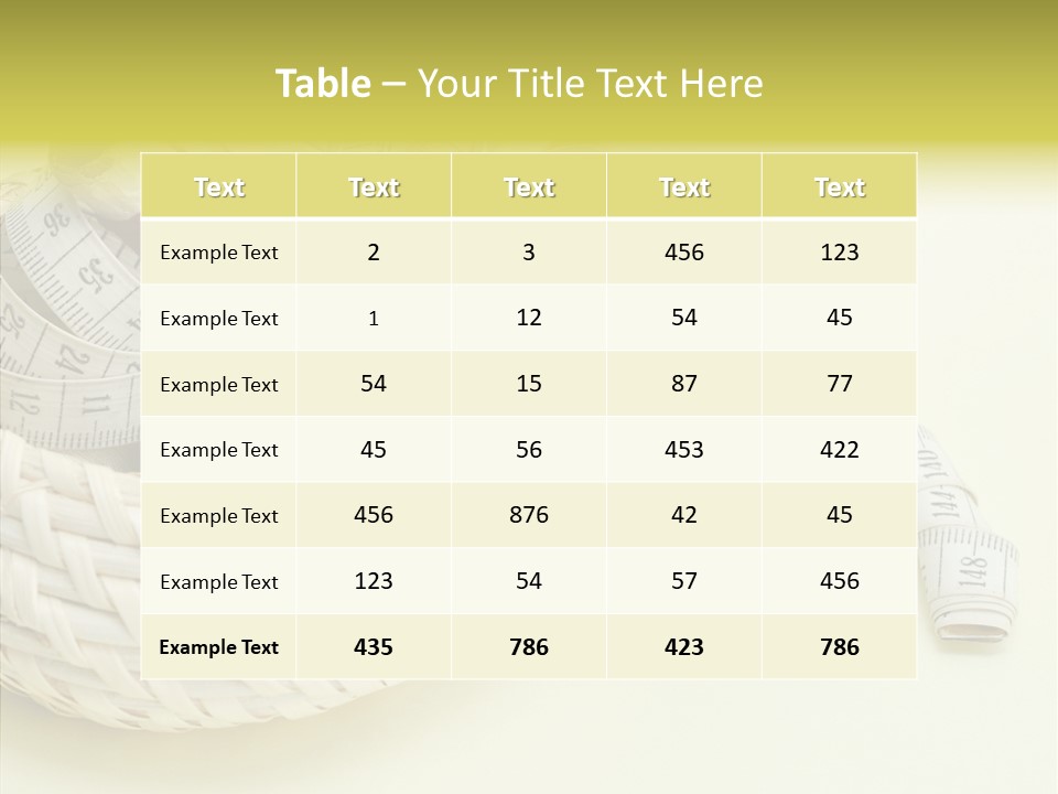 Work Knitting Scissors PowerPoint Template
