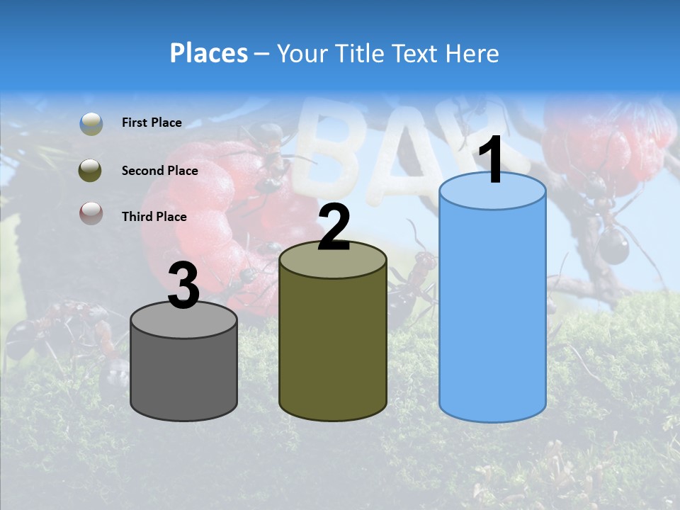 Fantasy Juice Insects PowerPoint Template