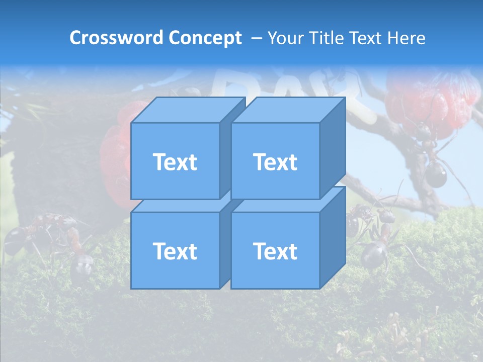 Fantasy Juice Insects PowerPoint Template