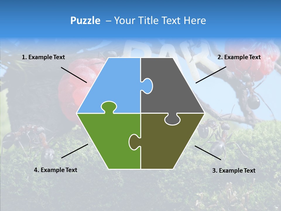 Fantasy Juice Insects PowerPoint Template