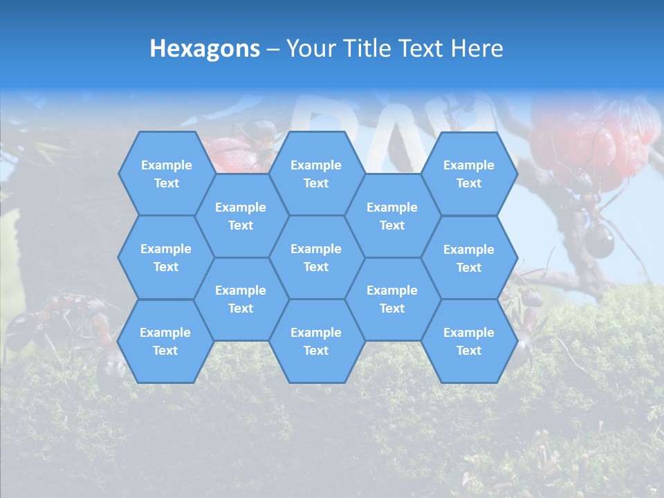 Fantasy Juice Insects PowerPoint Template