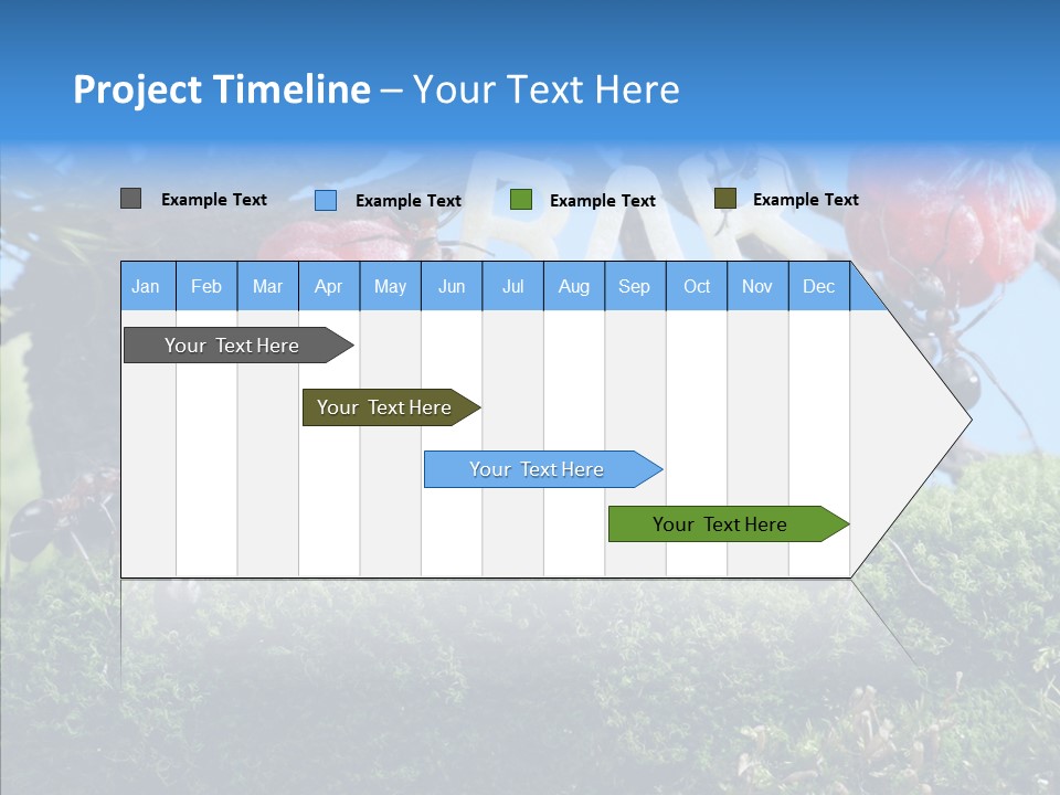 Fantasy Juice Insects PowerPoint Template