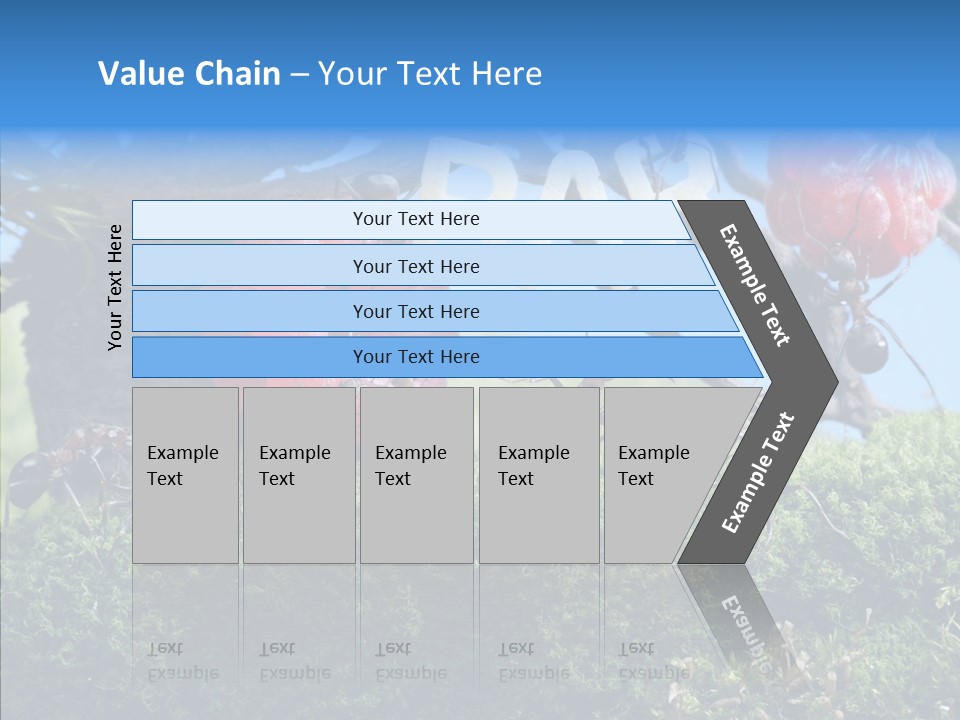 Fantasy Juice Insects PowerPoint Template