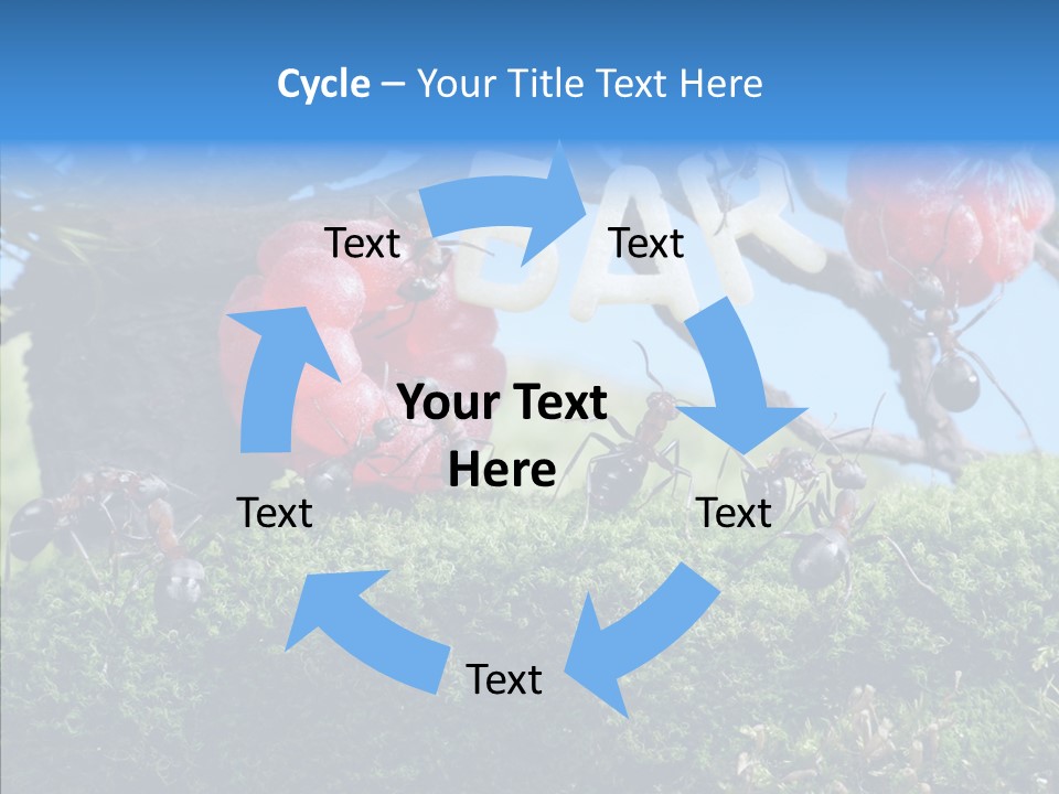 Fantasy Juice Insects PowerPoint Template